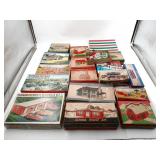 Vintage Model Railroad Buildings/Structures +Boxes