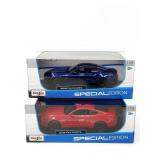 2015 Ford Mustang 1:18 Scale Die-Cast Lot of (2)