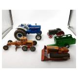 Vintage Farm + Construction Die-Cast/Pressed Steel