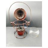 Vintage Railroad Lantern M.C.R.R. Adlake BL21/Red