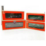 Lionel O-Gauge NIB Hopper Flatcar Tank Train Lot