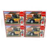 AMT Coca-Cola '41 Plymouth 1:25 Model (x4)