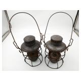 Vintage Railroad Lanterns CNR/NKP Canadian