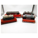 Lionel Postwar O-Gauge Lot of 4 w/Original Boxes