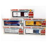 Lionel O and 27 Gauge Boxcar Lot