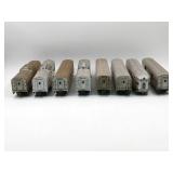 (2) Lionel #2530/2531/2532/2533 Silver Cars