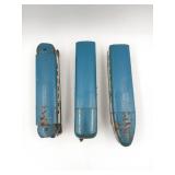 Lionel Prewar Blue Streak 617/618/619 Cars