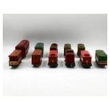 Lionel Prewar Tin Rail Car Passenger Lot