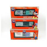 Lionel Disney Train car lot Goofy/Peter Pan/More