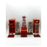 Lionel Rotating Beacon #394 + #494 Lot w/Boxes