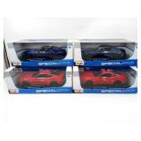 2015 Ford Mustang 1:18 Scale Die-Cast Lot of (4)
