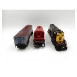 Lionel Vintage Engine Box Car Lot of 3