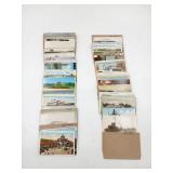 100+ Vintage US Train Depot Postcards NY - OR