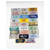 Vintage 1980s Bicycle License Plates/Premium