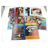 Star Trek 31 Vintage Magazine Lot Posters Zines