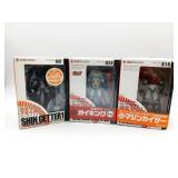 Revoltech NIB 3-Figure Lot OVA 016 037 024