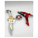 Power Rangers Roleplay Weapons & Power Morpher Lot