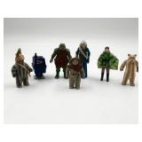 Vintage Star Wars ROTJ lot Bib Fortuna/Ewok/More