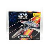 Star Wars POTF electronic X Wing Fighter NIB