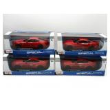 2015 Ford Mustang 1:18 Scale Die-Cast Lot of (4)