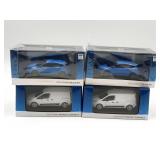 Ford 1:43 Scale Die-Cast Lot Focus + Transit