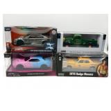 1:24 Scale Die-Cast Lot Rocky/Fast & Furious/More