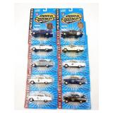 Road Champs Vintage Police Car Series Lot of (11)