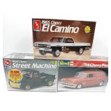 AMT/Ertl + Revell 1:25 1950s/60s Chevy Model Kits