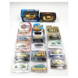 Greenlight Taxi Die-Cast Lot/Green Machine Chase
