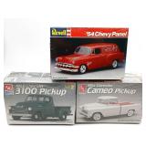 AMT/Ertl +Revell 1:25 Scale 1950s Chevy Model Kits