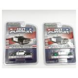 Greenlight Hot Pursuit 1967 Ford Custom+Chase