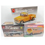 AMT/Ertl 1:25 Scale 1950s/60s Chevy Model Kits