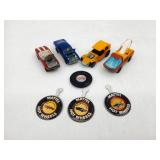Vintage Hot Wheels Redline Vehicles w/Buttons