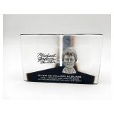 Michael Jackson Thriller Lucite Award Paper Weight