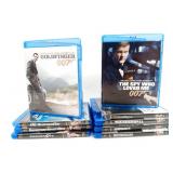 James Bond Bluray Lot (9)