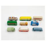 Matchbox Vintage Delivery/Ice Cream/Busses