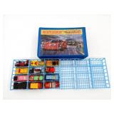 Vintage Superfast Matchbox Cars + Carry Case Lot