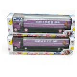M2 Machines 1:64 PEZ Semi Truck Lot (2)