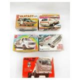 Vantasy Xtasy and More Plastic Model Lot (5)