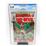 Shanna the She-Devil #1 CGC 5.0 (1972) Marvel