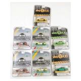 Greenlight NYC Mexico Taxi Diecast Lot w/Chases