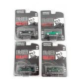 Greenlight Bullitt Charger Mustang Chase Lot
