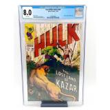 Hulk #109 CGC 8.0 (1968) Ka-Zar