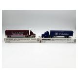ERTL WhiteGMC Aero Conventional w/Trailer Lot