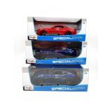 2015 Ford Mustang 1:18 Scale Die-Cast Lot of (3)