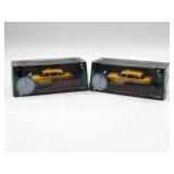 Greenlight Scrooged 1978 Checker Taxi w/Chase
