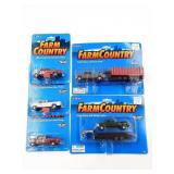 ERTL Farm Country Diecast Pickup Truck Lot