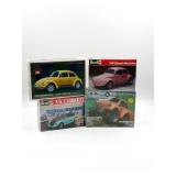 Volkswagen Beetle Model Kit Sealed Lot of 4