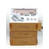First Gear 1:34 White Tractor Tanker Trailers (x3)