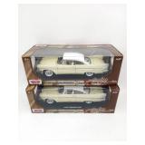 1958 Plymouth Fury 1:18 Scale Die-Cast (x2)